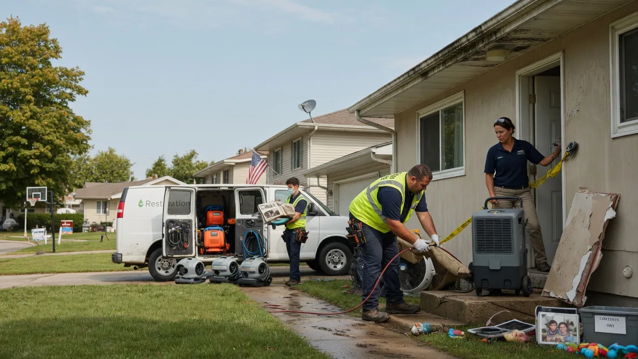 Water Damage Restoration in Canadian, OK near me